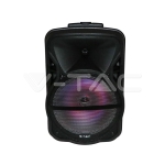 35W Преносима Колона Тип "Куфар" с Микрофон RF Контрол 12 inch RGB