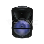 35W Преносима Колона Тип "Куфар" с Микрофон RF Контрол 12 inch RGB