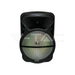 50W Колона С 1 Безжичен + 1 Жичен Микрофон RF Контрол 15inch