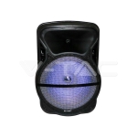 50W Колона С 1 Безжичен + 1 Жичен Микрофон RF Контрол 15inch