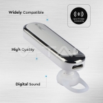 Bluetooth Слушалка 170mAh Бяла