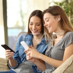 Bluetooth Слушалка 55mAh Бяла