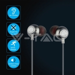 Аудио Слушалка Сива