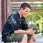 Аудио Слушалка Сива