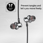 Bluetooth Слушалка 500mAh Черна