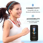 Bluetooth Слушалка 500mAh Червена