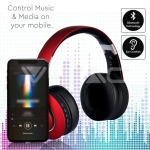 Bluetooth Слушалки Регулируеми 500mAh Червени