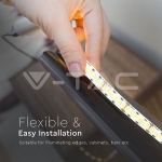 LED Лента SAMSUNG Чип 2835 240/1 24V IP20 6000K