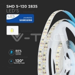 LED Лента SAMSUNG Чип 2835 120/1 12V IP20 6000K