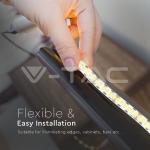 LED Лента SAMSUNG Чип 2835 240/1 24V IP20 6000K CRI95+