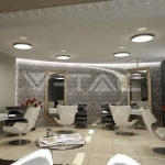 LED Плафониета 60W SMART Ф450 Звезди Топла + Студена Светлина