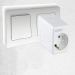 WIFI SMART Мини Контакт с USB Съвместим с Amazon Alexa & Google Home