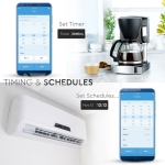 WIFI SMART Троен Разклонител + 4USB EU