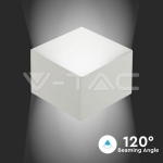 3W Стенна Лампа Bridglux Чип Бяло Тяло 3000K