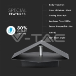 3W Стенна Лампа Bridglux Чип Черно Тяло 4000K