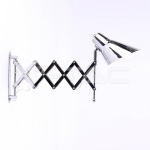 Наземна Лампа PIXI Хром Е27 Подвижна