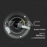 Градиснки Лампа 2ХE27 1410мм Черен IP44