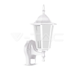 Аплик за Стена Сензор E27 Бял Мат