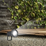 Тяло С Колче за Земя Алуминий Черно GU10 IP44