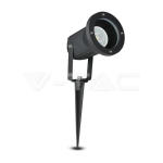 Тяло С Колче за Земя Алуминий Черно GU10 IP44