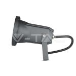 Тяло С Колче за Земя Алуминий Черно GU10 IP44