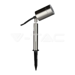 Тяло С Колче за Земя Алуминий Бяло GU10 IP44