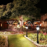 Градински Фенер 1 x E27 Черен Наземен 1.1М