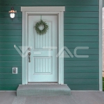 Градински Фенер 1 x E27 Черен Надолу