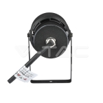 12W Градинска Лампа Тип Колче Черно Тяло Зелено