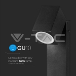 Наземна Градинска Лампа GU10 Bollard Регулируема Една Посока IP44