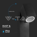 Наземна Градинска Лампа GU10 Bollard Регулируема Една Посока IP44