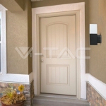 GU10 Градинска Стенна Лампа Черна Квадрат IP54