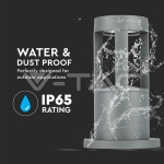 10W Лампа Сиво Тяло 25см 6400K