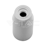 E14 Фасунга Бяла