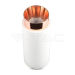 GU10 Гипсова Отливка Външен Монтаж Розово Златна Основа