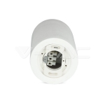 GU10 Гипсова Отливка Външен Монтаж Основа Хром