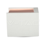 GU10 Гипсова Отливка Външен Монтаж Розово Златно Дъно