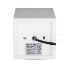 GU10 Гипсова Отливка Външен Монтаж Хромирано Дъно