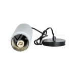 GU10 Гупсов Корпус Окачен Хромирана Основа