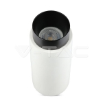 GU10 Гипсова Отливка Външен Монтаж Метал Черно Дъно