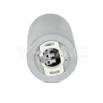 GU10 Гипсова Отливка Външен Монтаж Черно Дъно