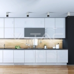 GU10 Гипсова Отливка Външен Монтаж Черно Дъно