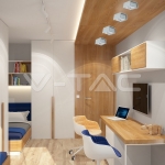 GU10 Гипсова Отливка Външен Монтаж Хромирано Дъно