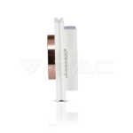 GU10 Гипсова Отливка Квадрат Издадена Розово Златно Дъно