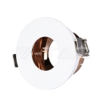 GU10 Отливка Кръг Бяло+Розово Златоно