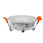 GU10 Отливка Кръг Бяла