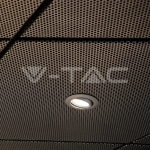 GU10 Корпус Луна Кръг Променлив Ъгъл Бяла