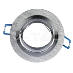 1*GU10 Корпус Луна Кръг Алуминий