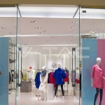 2*GU10 Корпус Луна Кръг Бяла