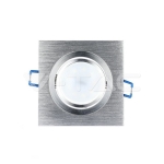 1*GU10 Корпус Луна Квадрат Алуминий